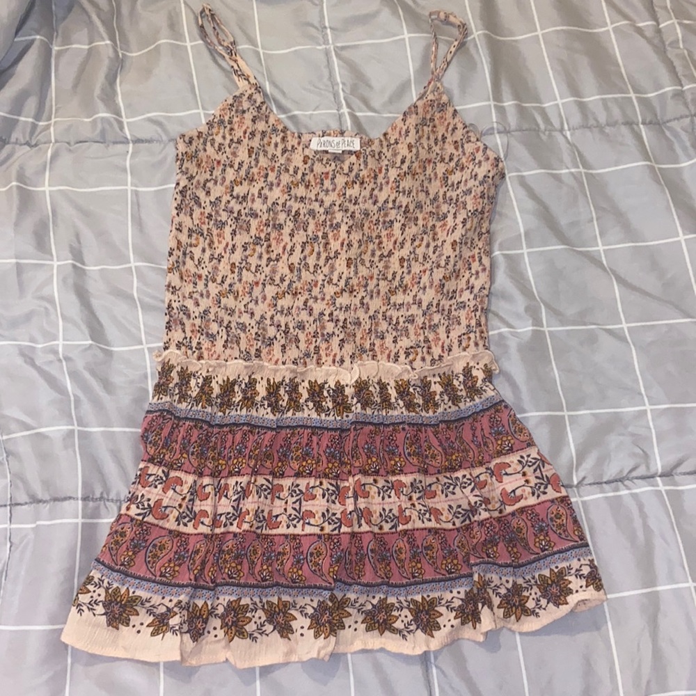 Patrons of Peace Smocked Ruffle Top